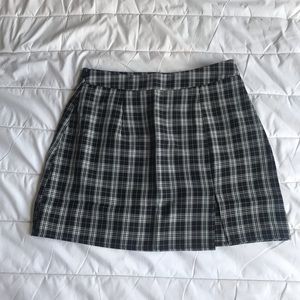 Plaid skirt